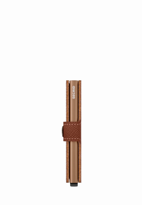 Porte cartes Secrid Miniwallet M-miniwallet MSA CARAMEL