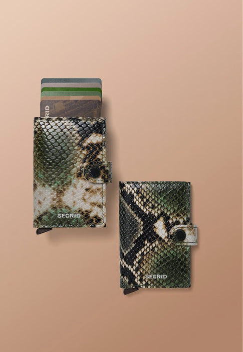 Porte cartes Secrid Miniwallet M-miniwallet MSE GREEN