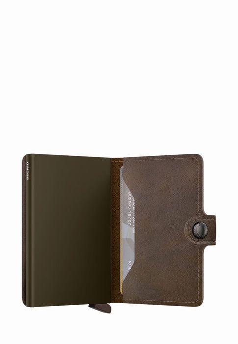 Porte cartes Secrid Miniwallet M-miniwallet MV OAK