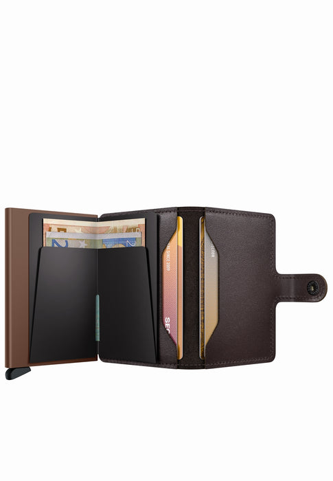Porte cartes Secrid Miniwallet M-miniwallet ORIGINAL CHOCOLATE