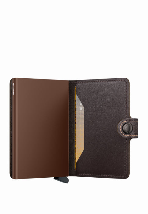Porte cartes Secrid Miniwallet M-miniwallet ORIGINAL CHOCOLATE