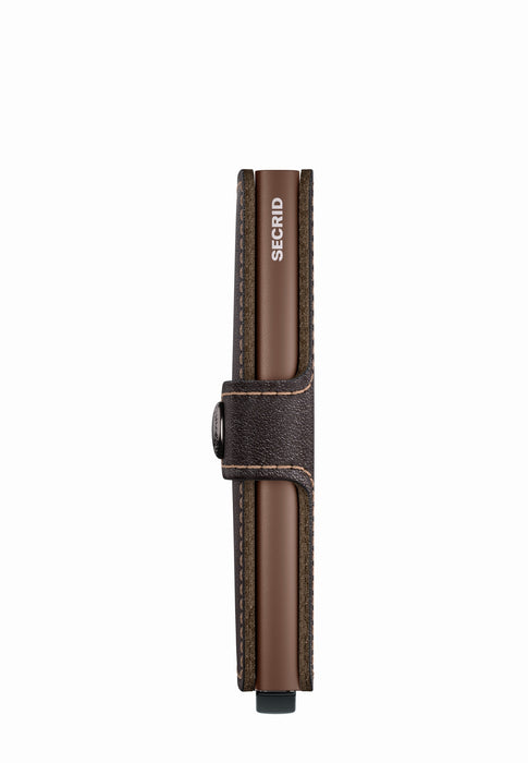 Porte cartes Secrid Miniwallet M-miniwallet ORIGINAL CHOCOLATE