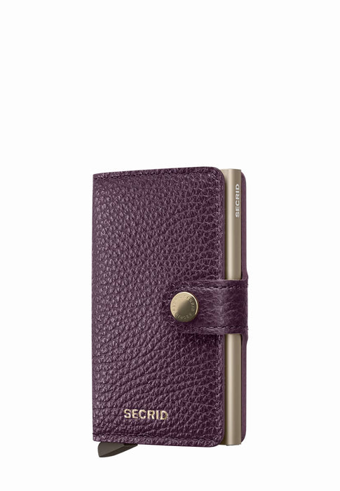 Porte cartes Secrid Miniwallet M-miniwallet PEBBLE GRAPPE