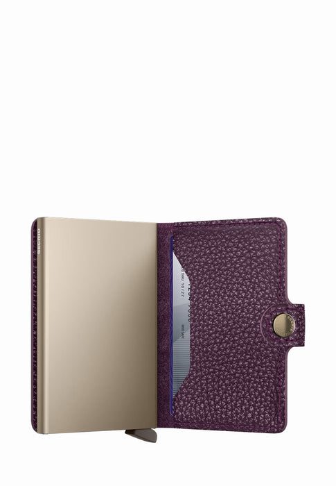 Porte cartes Secrid Miniwallet M-miniwallet PEBBLE GRAPPE