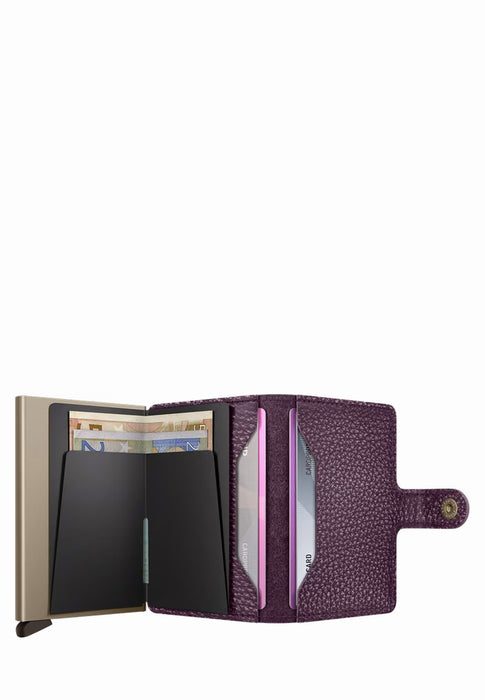 Porte cartes Secrid Miniwallet M-miniwallet PEBBLE GRAPPE