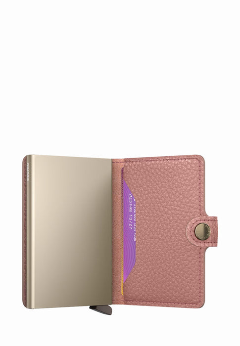 Porte cartes Secrid Miniwallet M-miniwallet PEBBLE ROSE
