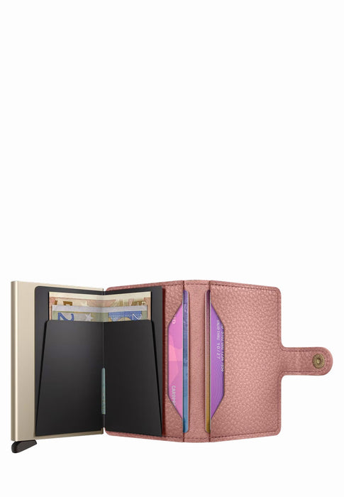 Porte cartes Secrid Miniwallet M-miniwallet PEBBLE ROSE