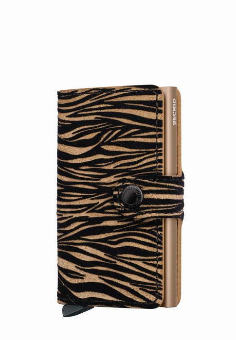 Porte cartes Secrid Miniwallet M-miniwallet ZEBRA BEIGE