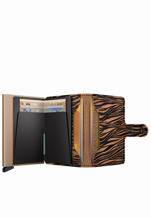 Porte cartes Secrid Miniwallet M-miniwallet ZEBRA BEIGE
