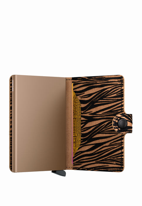 Porte cartes Secrid Miniwallet M-miniwallet ZEBRA BEIGE