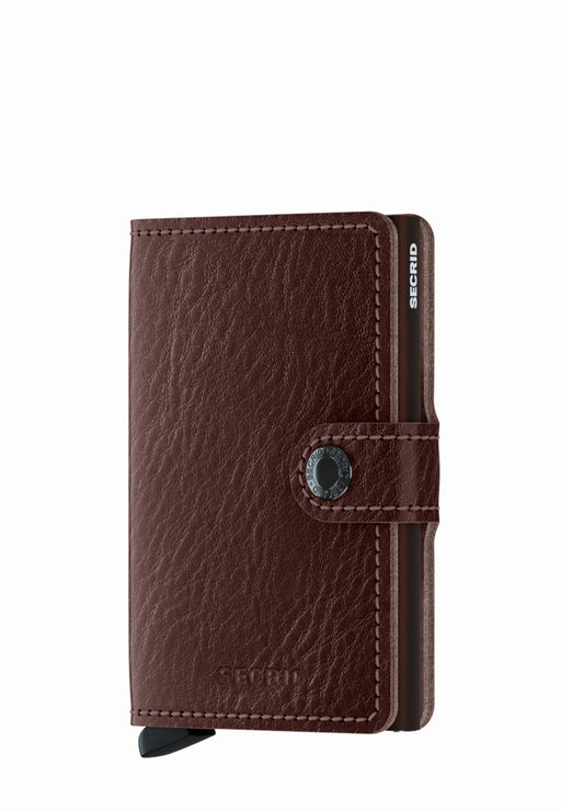 Porte cartes Secrid Miniwallet Mvg-miniwallet ESPRESSO BROWN