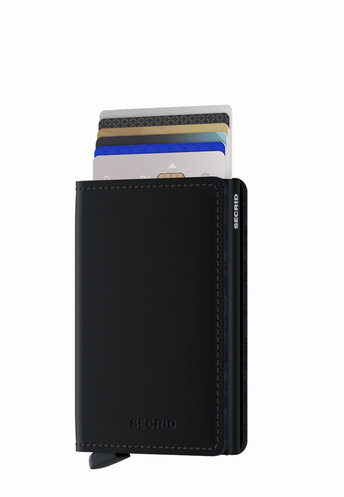 Porte cartes Secrid Miniwallet S-slimwallet MATTE BLACK