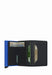 Petite maroquinerie Secrid Miniwallet Matte black and blue MATTE BLACK AND BLUE
