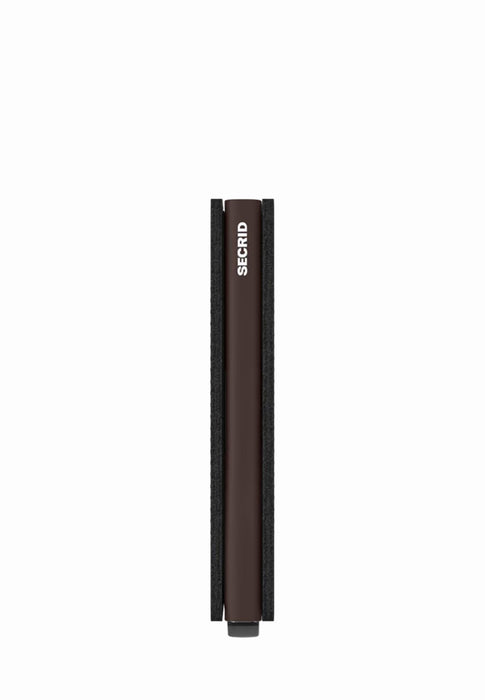 Porte cartes Secrid Miniwallet S-slimwallet ORIGINAL BLACK BROWN