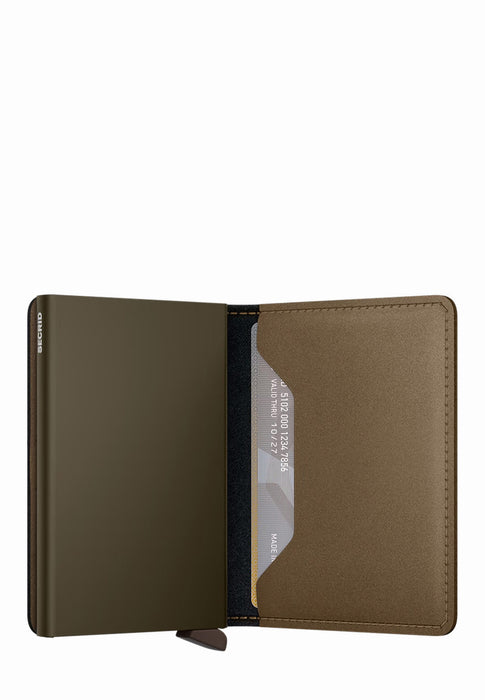 Porte cartes Secrid Miniwallet S-slimwallet SMS BRONZE