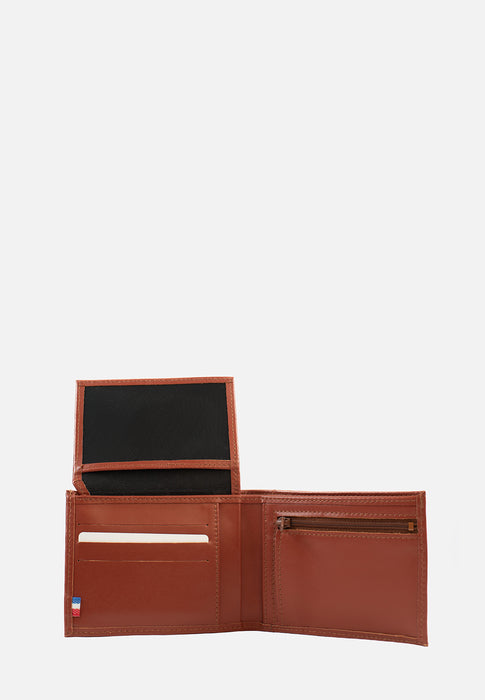 Porte feuille it Stalric Charles St427-23 COGNAC