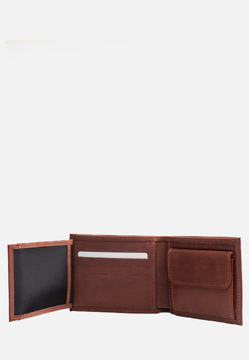 Porte feuille it Stalric Charles St666-05 COGNAC