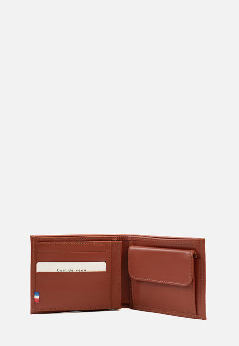Porte feuille it Stalric Charles St940-23 COGNAC