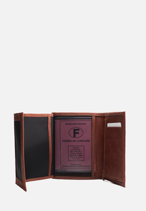 Porte feuille Stalric Gerard St466-05 COGNAC