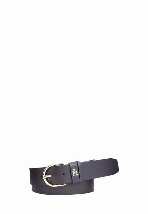 Tommy hilfiger Ceinture femme Th timeless Aw0aw15387dw6 DW6 SPACE BLUE