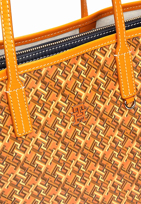 Tommy hilfiger Sac a main Monoplay Aw0aw15971sg3 Sg3 rich ochre SG3 RICH OCHRE