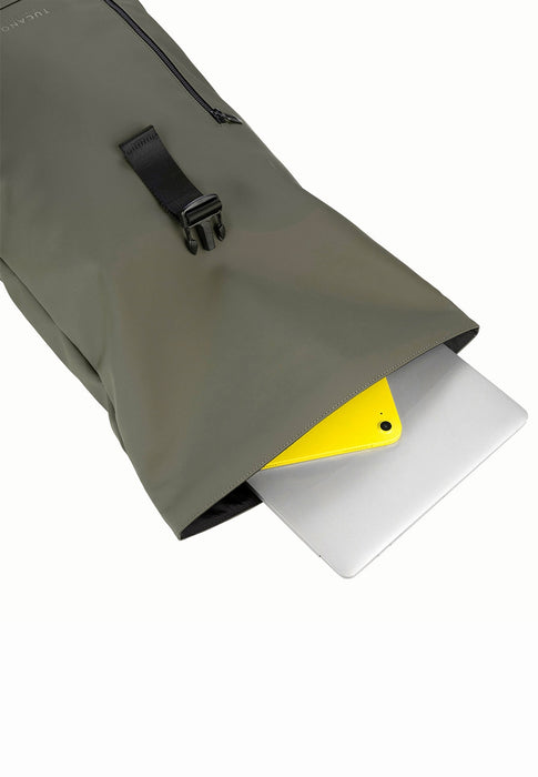 Sac a dos de voyage Tucano Gommo Bkgomrt VERT MILITAIRE
