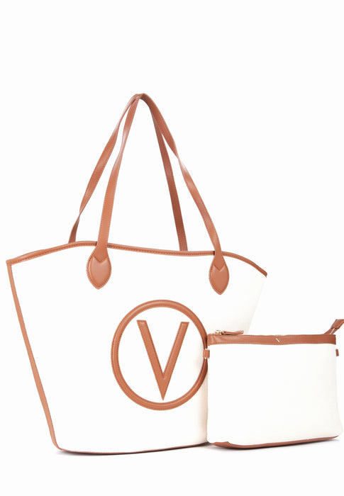 Valentino Sac cabas Covent Vbs7qo01can F29 naturale cuoio F29 NATURALE CUOIO