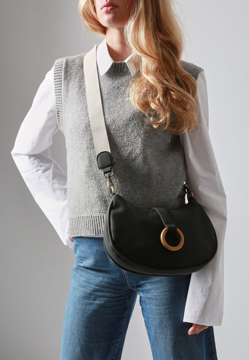 Sac bandouliere Woomen Crocus Wcro29 BLACK