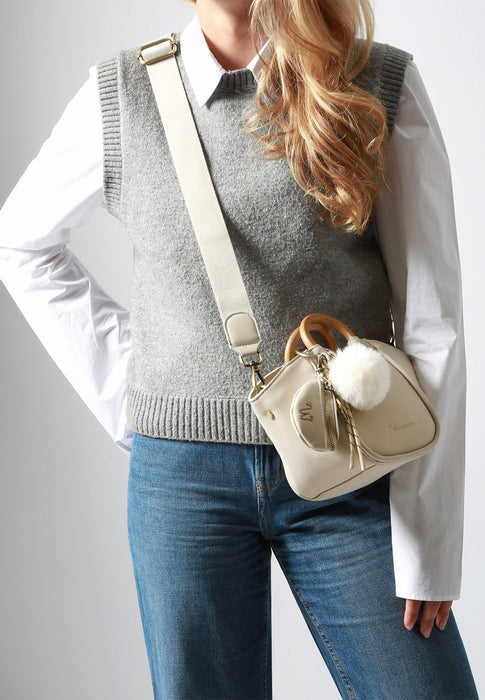 Sac bandouliere Woomen Crocus Wcro33 CHALK