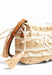 Gerard darel Sac bandouliere Raphia raye 1100 BLANC