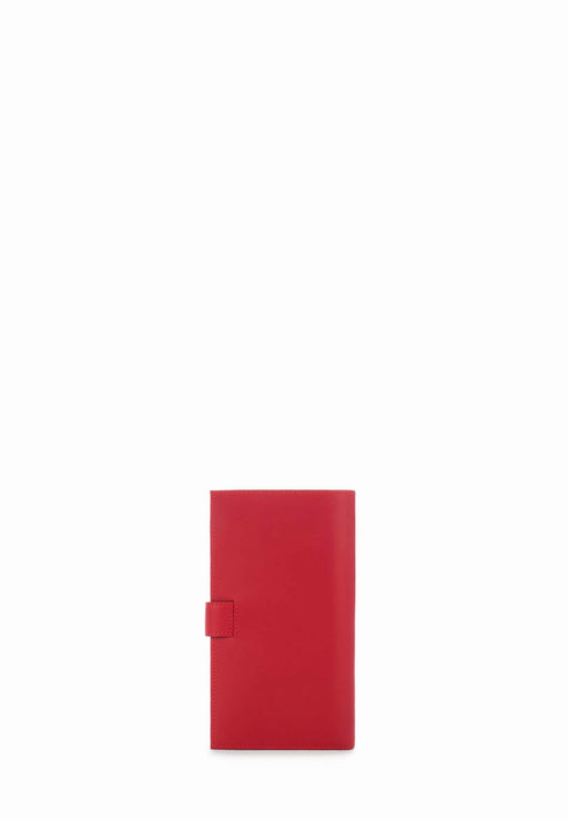 Lancaster Porte feuille Smooth Rouge ROUGE