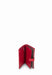 Lancaster Porte feuille Smooth Rouge ROUGE