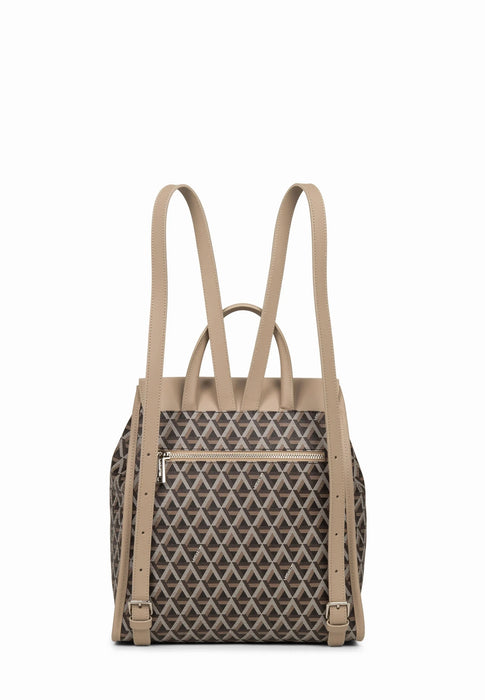 Lancaster Sac a dos Ikon MARRON NUDE