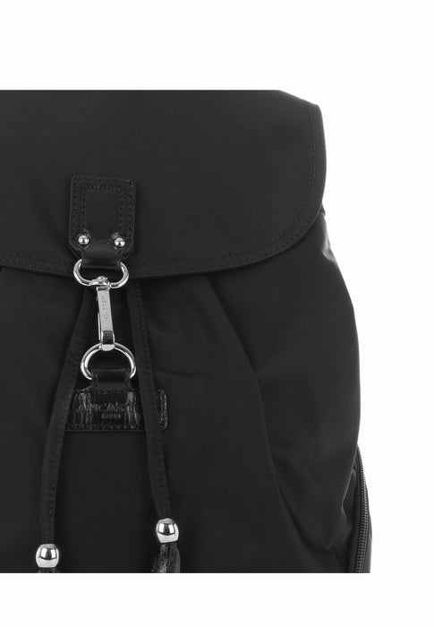 Lancaster Sac a dos Basic pompon NOIR