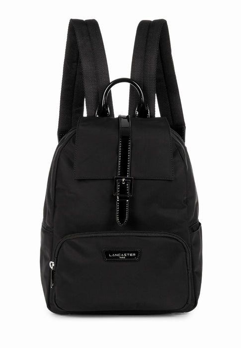 Lancaster Sac a dos Basic verni NOIR