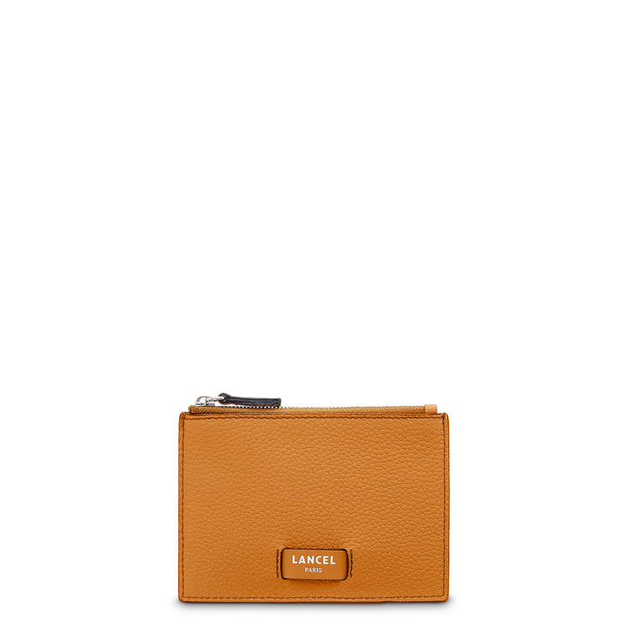 Lancel Porte monnaie Ninon 20 CAMEL