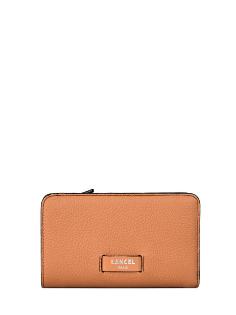 Lancel Porte monnaie Ninon 20 CAMEL