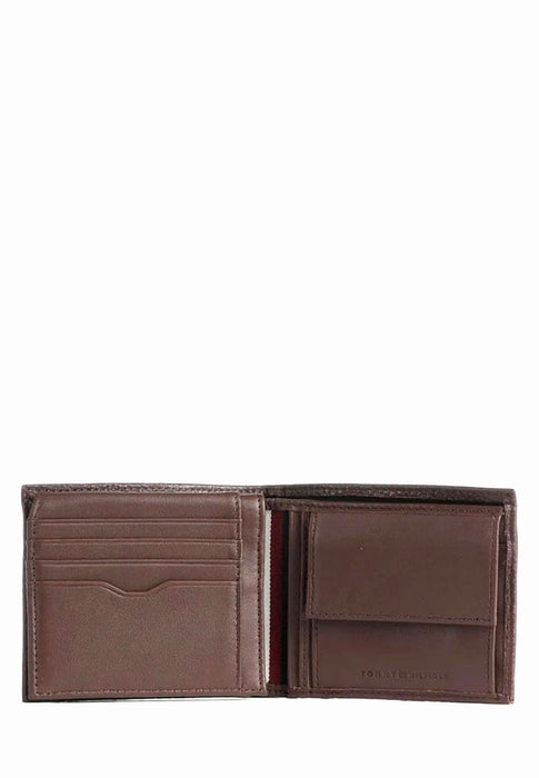 Tommy hilfiger Porte feuille it Th central GT8 DARK CHESTNUT