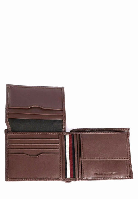 Tommy hilfiger Porte feuille it Th central GT8 DARK CHESTNUT